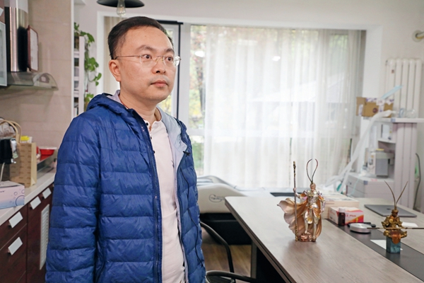 蔡磊，和死神搶時間