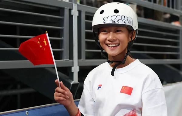 45秒，奇跡！11歲少女“滑”進(jìn)巴黎奧運(yùn)會